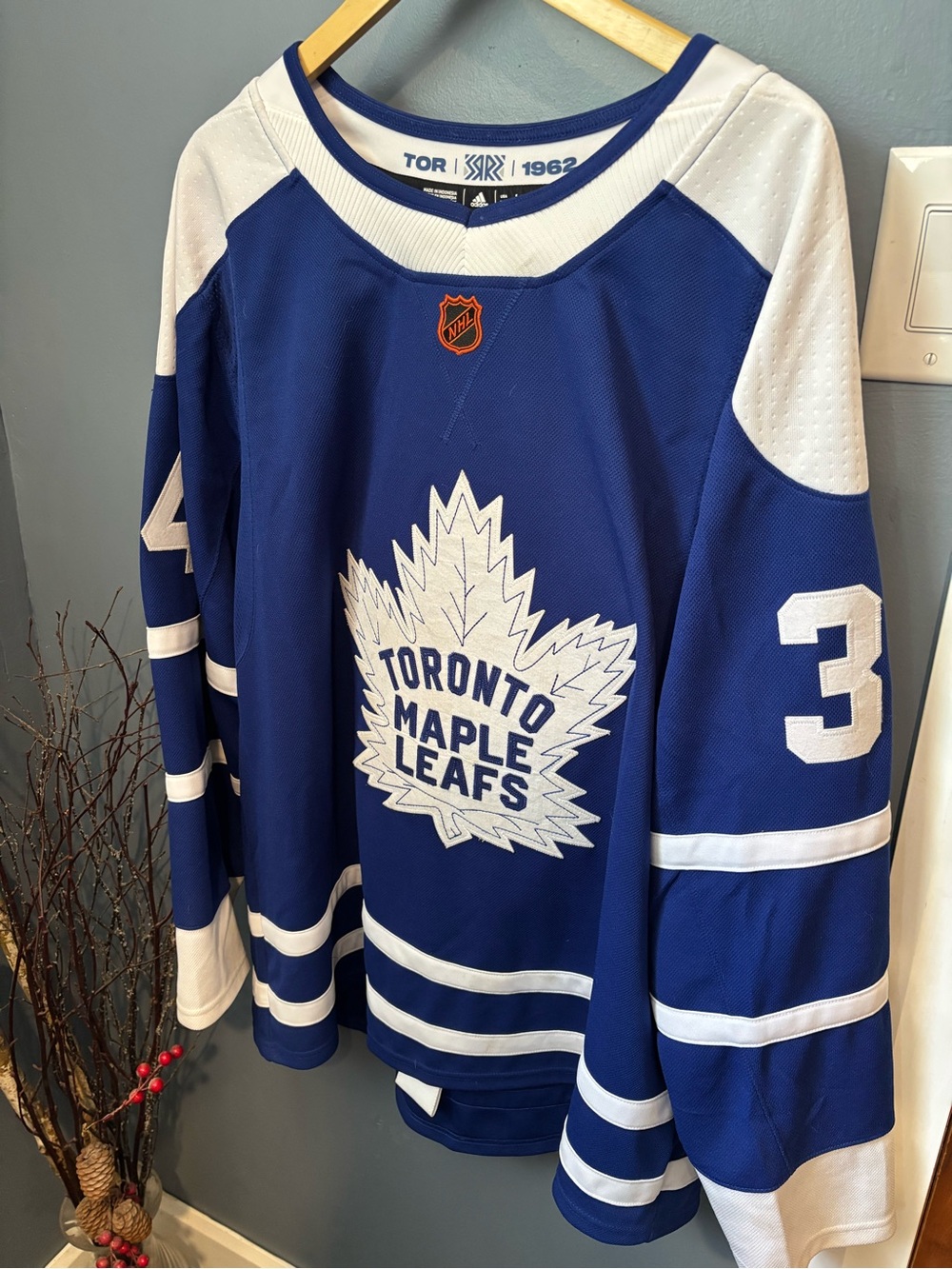 Adidas Primegreen authentic Auston Matthews home jersey